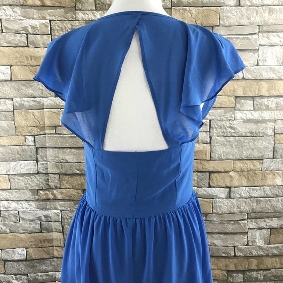 Forever 21 Blue Cutout Sundress size M Medium - Picture 6 of 8